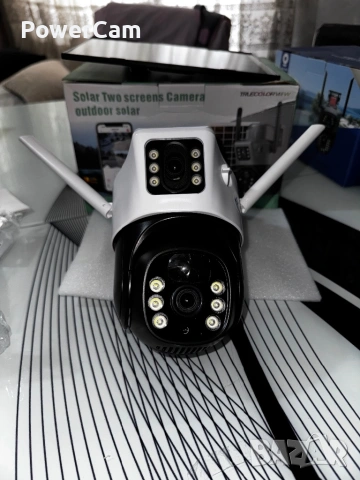 🔥 СОЛАРНА 4G КАМЕРА С ДВОЙНА ЛЕЩА 4K ULTRA HD 🔥