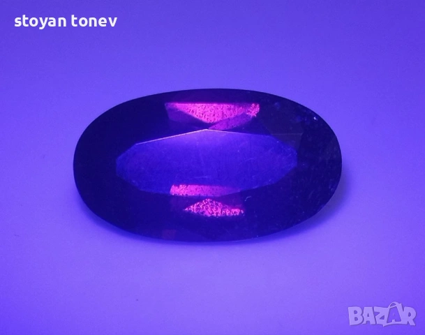 Изключително рядък колекционерски Color Change гранат 6.05 карата от Танзания!!, снимка 12 - Други - 54799635