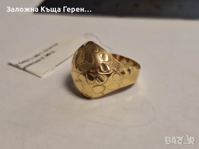 Дамски златен пръстен 2,36гр., снимка 2 - Пръстени - 55527481