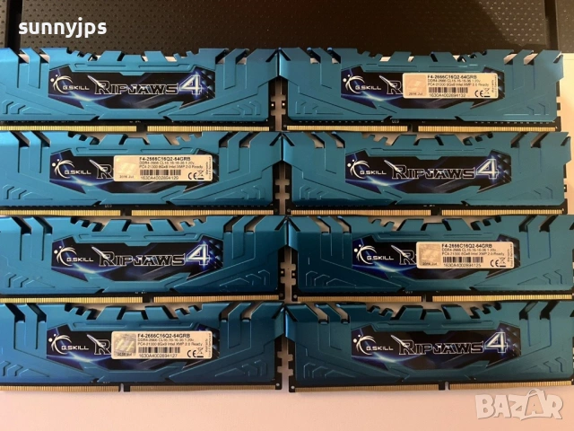 G.SKILL Ripjaws DDR4 F4-2666C16Q2-64GRB, снимка 2 - RAM памет - 54365671