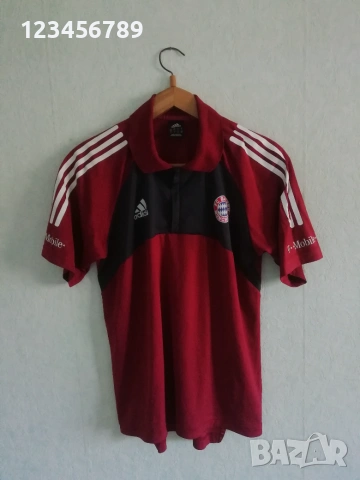 Bayern Munich Adidas оригинална тениска фланелка ретро Байерн Мюнхен 