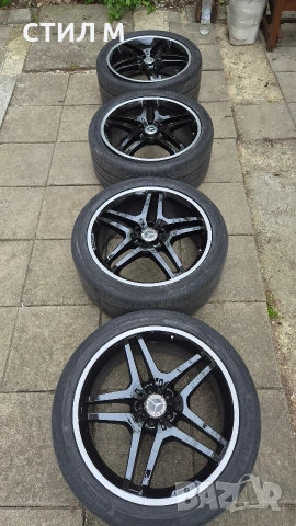 Продавам Оригинални AMG 21 цола, за Мерцедес, снимка 3 - Гуми и джанти - 54480916
