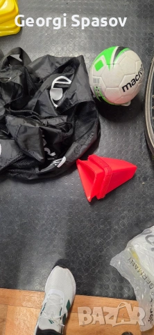 Футболни топки,конуси,торба за футбол, снимка 10 - Футбол - 54243234
