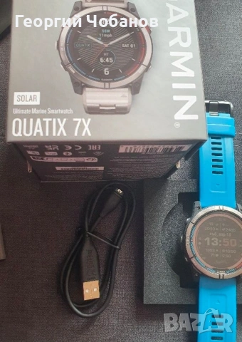 Мъжки часовник GPS GARMIN QUATIX 7X - SOLAR EDITION 51mm 