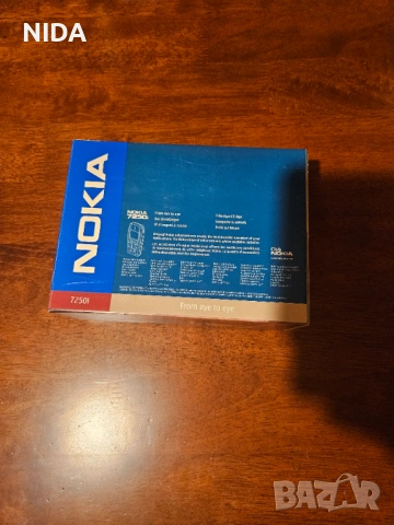 Мобилен телефон NOKIA 7250i – ЧИСТО НОВ - УНИКАТ!, снимка 6 - Nokia - 54742162