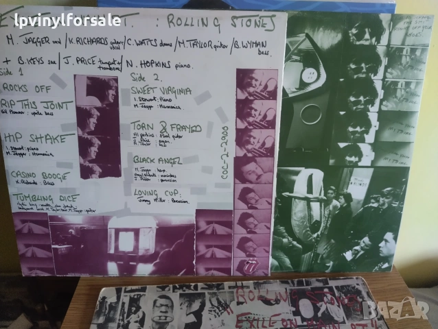  Rolling Stones ‎– Exile On Main St  2 × Vinyl VG+, снимка 4 - Грамофонни плочи - 55066422
