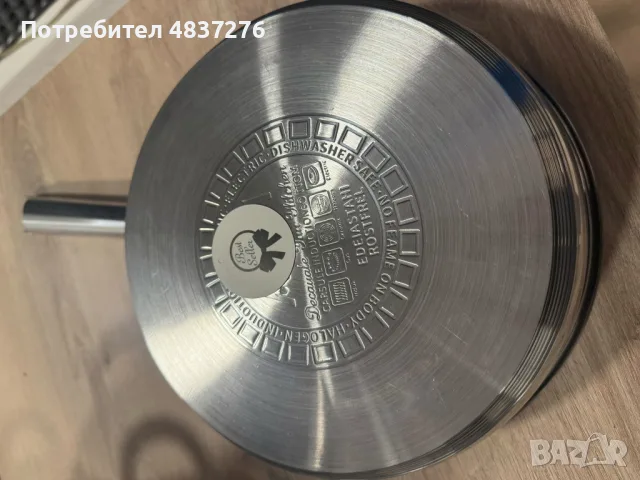 Комплект тенджери 12 части от неръждаема стомана, снимка 12 - Съдове за готвене - 55509853