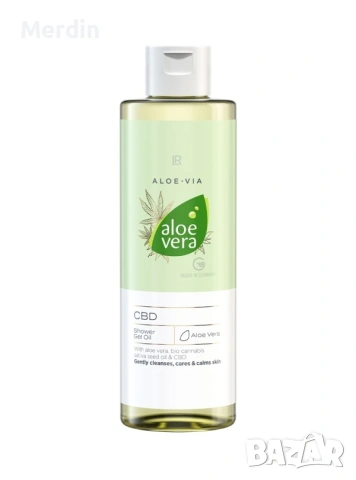 Промоция -50% | Aloe Vera CBD Душ гел-олио 