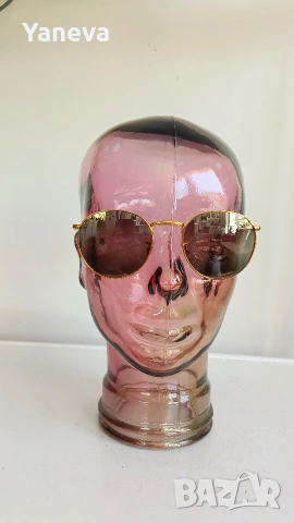 Ray-Ban New Round , унисекс, слънчеви очила с метална златиста рамка и поляризирани стъкла Chromance, снимка 3 - Слънчеви и диоптрични очила - 55186228