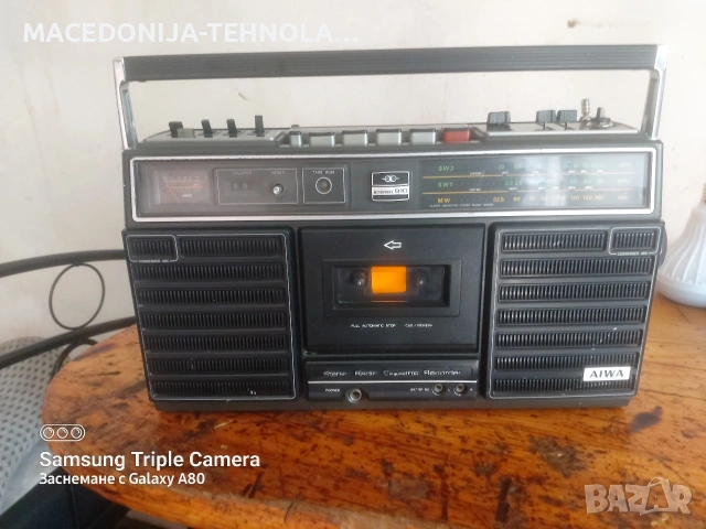 AIVA .STEREO RADIO CASSETTE RECORDER MADE IN JAPAN 1985.GOD, снимка 3 - Радиокасетофони, транзистори - 54807050