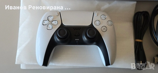 Реновирана конзола Sony Playstation 5 Disc, 825GB, 1 джойстик Fat, снимка 2 - PlayStation конзоли - 54455254