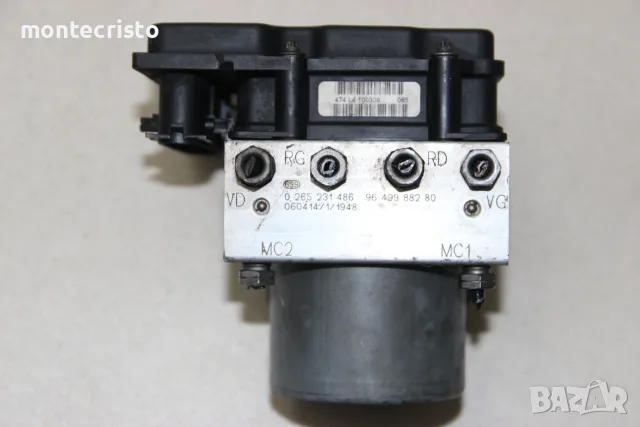 0265231486 / 9649988280 / 9659457180 / 0265800395 96 594 571 80 ABS модул Peugeot 307 (2001-2007г.) , снимка 4 - Части - 55689568