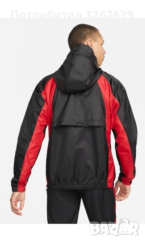 Nike jordan essentials ветровка оригинална М, снимка 4 - Спортни дрехи, екипи - 54735973