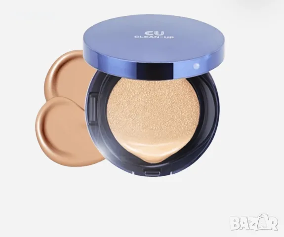 Фон дьо тен /кушон с висока слънцезащита CUSKIN Clean-Up Cushion SPF 50+ 