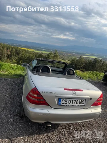 Mercedes-Benz SLK200 - Перфектно състояние, снимка 3 - Автомобили и джипове - 55449449