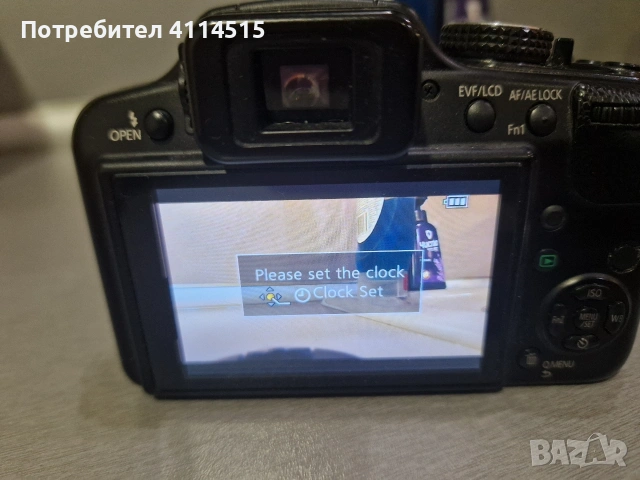 Цифров фотоапарат Panasonic Lumix, снимка 5 - Батерии, зарядни - 54329062