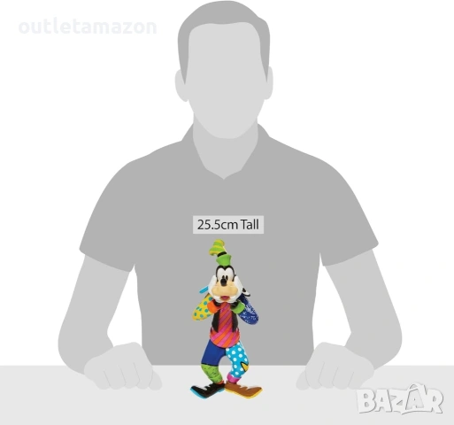 Керамична фигура "Гуфи" "DISNEY by BRITTO, снимка 6 - Колекции - 54420055