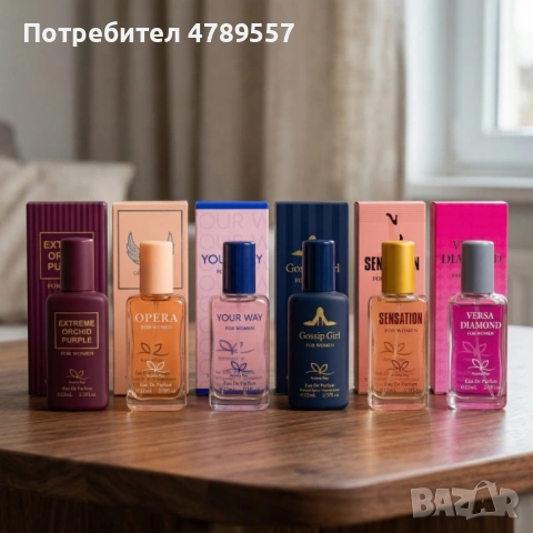 Комплект от 6 дамски парфюма по 22мл – Аромат за всеки ден и настроение, снимка 2 - Дамски парфюми - 54302691