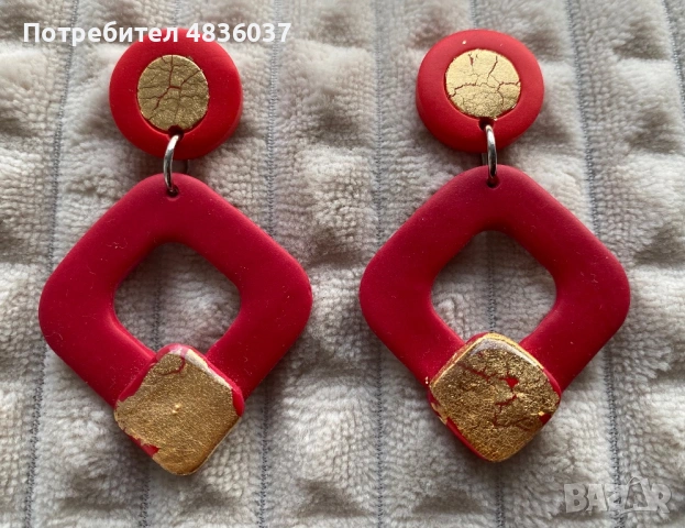 Ръчно изработени обици, снимка 7 - Обеци - 54654555