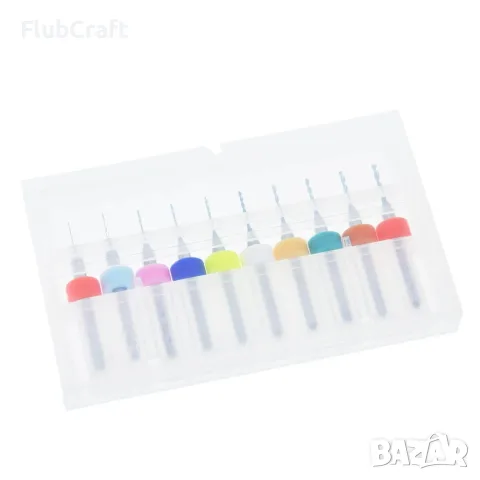 Комплект мини свредла 0.3mm to 1.2mm, снимка 2 - Стругове - 55448295