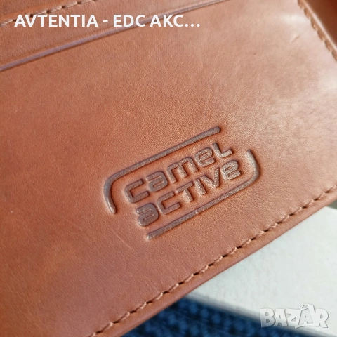 Оригинален портфейл Camel Active Nepal от естествена кожа, снимка 12 - Портфейли, портмонета - 54443214