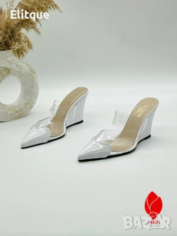 обувки на платформа/ток alaia prada ysl saint laurent 