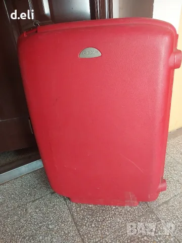 Samsonite Original Три твърди куфара с две колела Два еднотипни куфара, снимка 14 - Куфари - 51097028
