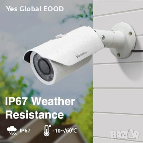 2MP външна камера 1080P варифокална IR 40м, снимка 3 - HD камери - 54144370