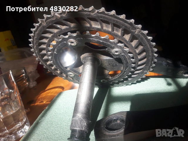 Курбели - FC-5800 / 170mm Сменено от работещо колело Курбел Shimano FC-5800 / 170mm, снимка 17 - Части за велосипеди - 55072831