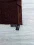 Шал Fendi кафяв монограм двулицев памук Made in Japan, снимка 4