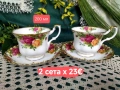 Royal Albert old country rose 🌹за кафе и други неща , снимка 13