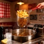 Тенджера за аспержи и паста 3L 16см с цедка Inox, снимка 5