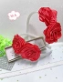 Диадема ''Две червени рози'', снимка 1