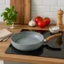 Тиган Voltz Siena, Дълбок, Мраморно каменно керамично покритие Материал: Алуминий с мраморно каменно, снимка 1