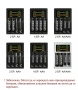 PUJIMAX Зарядно за Ni-MH батерии AA/AAA с 4 гнезда и LED дисплей, снимка 3