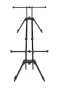 Шаранджийска стойка Anaconda Extension Rod Pod, снимка 2