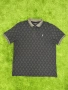 Ralph Lauren | Casual Luxury | Мъжка тениска с яка | Размер: 3XL | Черно и сиво | Като нова, снимка 1
