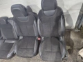 Седалки предни и задни салон кожени и текстилни с подгрев за  Ситроен C4 Citroen C4 2017г  1.6HDI, снимка 2