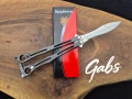Сгъваем нож пеперуда Spyderco SpyderFly Butterfly B01P, снимка 2
