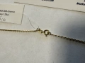 Златен синджир 1.28гр.56см., снимка 4