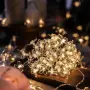 Многоцветни коледни LED лампички с цветя с щепсел  - Многоцветни, дължина - 5м ,28бр лампички., снимка 9