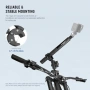 Нова Селфи стик Стойка за екшън камера мотор велосипед Insta360 DJI POV, снимка 5