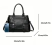 👜 Нова черна чанта с множество джобчета👜*ИзГодНо*, снимка 3