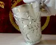 Калаена чаша,халба Рицар,Замък,хералдика, снимка 2