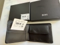 Черен мъжки кожен портфейл BOSS Asolo, снимка 2