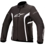 Дамско яке ALPINESTARS STELLA T-KIRA V2 WATERPROOF BLACK/WHITE, снимка 2