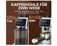 Професионална Кафемелачка Amzchef - 48 степени на смилане, сензорно управление, НОВА, снимка 3
