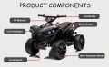 Детско акумолаторно ATV електрическо АТV 6V моторче за деца с музика, снимка 15