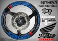 Honda CBR500 кантове и надписи за джанти, снимка 3
