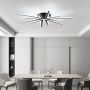 Нов Модерен LED таванен плафон 86 см 3000K-6000K с WiFi App управление Лампа осветление стая, снимка 6